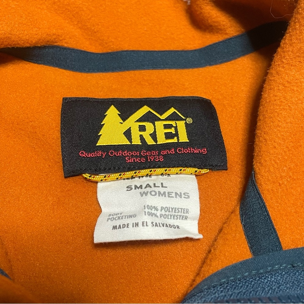 Women’s REI Trailsmith Polartec 1/4 Zip Fleece Pullover Size S - Picture 5 of 5